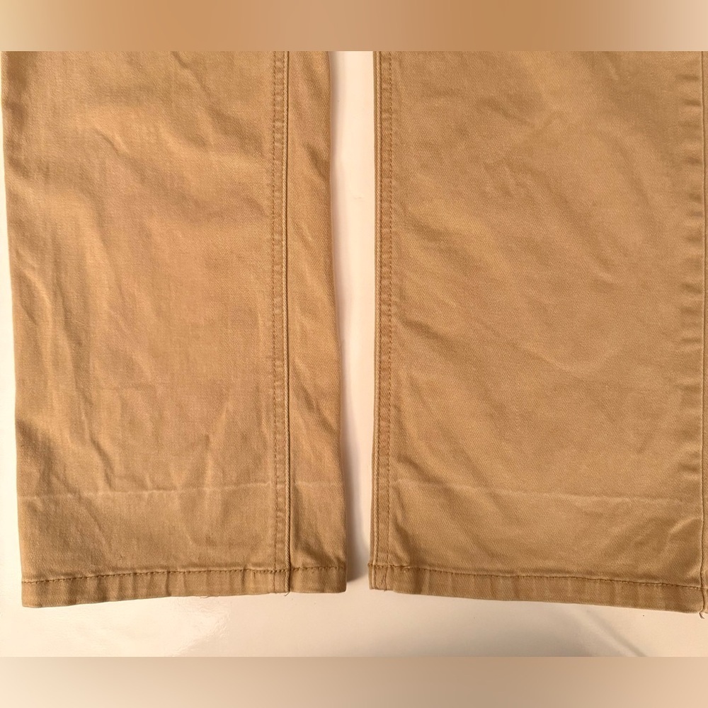 JOE’S JEANS Boys Size 20 Straight Leg Tan Khaki Zip Fly 5 Pocket Jeans - Picture 8 of 13